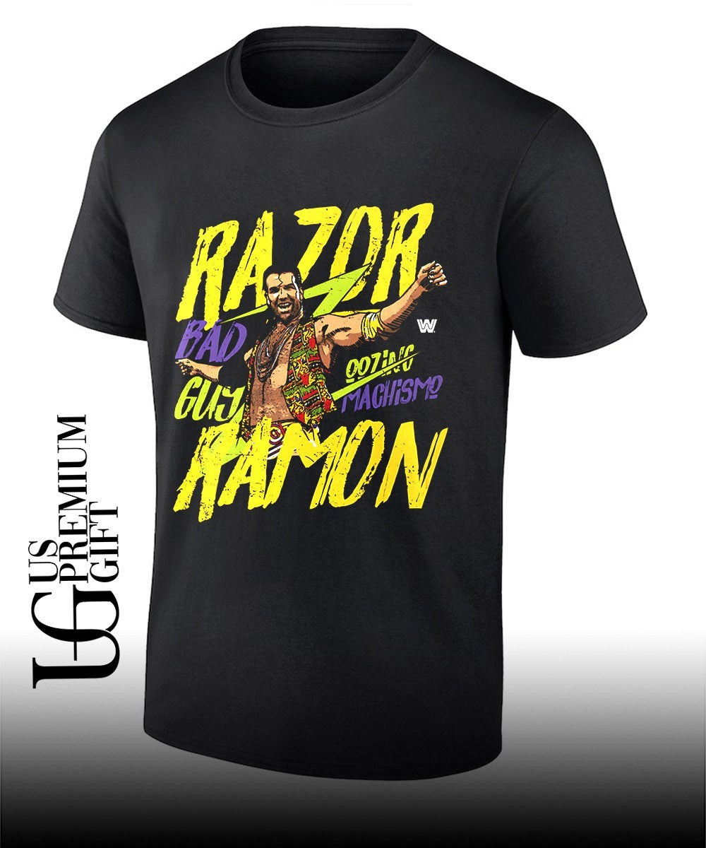 Razor Ramon Bad Guy Machismo shirt Unisex T-shirt, Sweatshirt, Hoodie, Long Sleeve Tee - T-Shirt, Sweatshirt, Hoodie