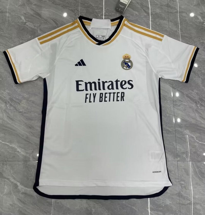 Real Madrid 23-24 Real Madrid Home Thai Edition s-3xl Style 1 Soccer Jersey sports jersey product view 1