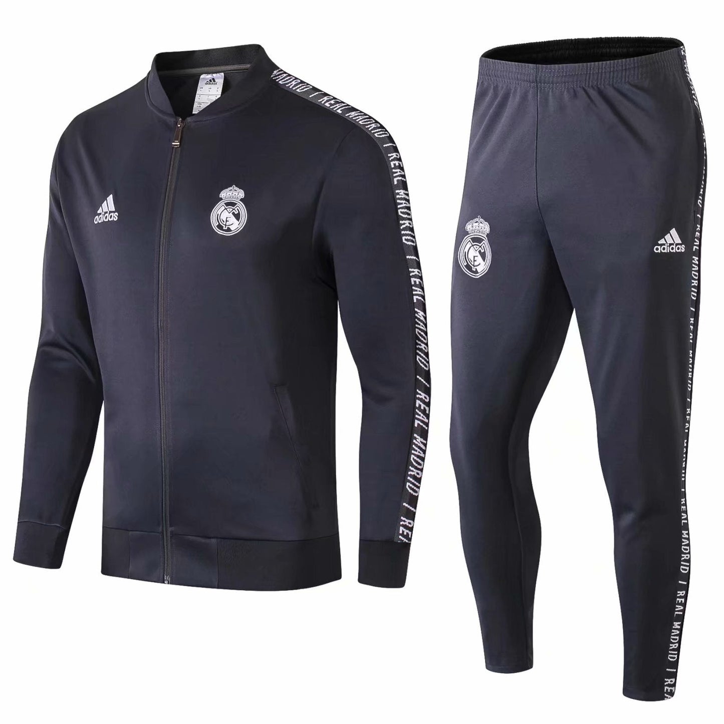 Real Madrid DARD Grey White Character Suit 1 Soccer Jersey sports jersey product view 1