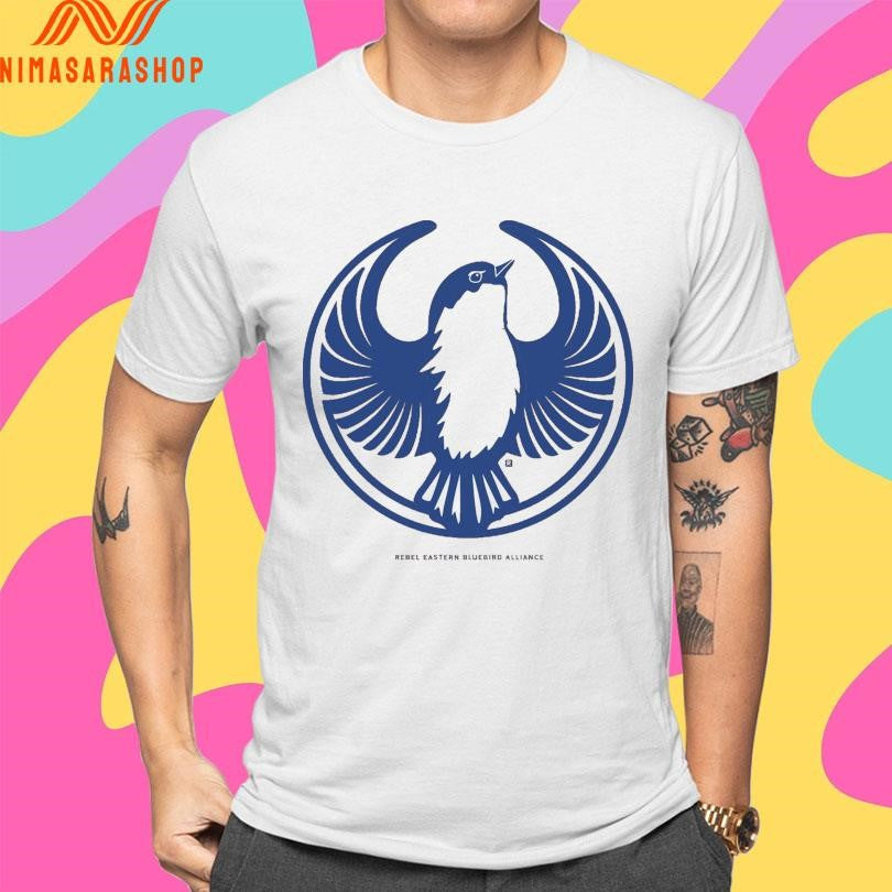 Rebel Eastern Bluebird Alliance - Adult & Kids T-Shirts, Sweatshirts & Hoodies apparel design preview 4