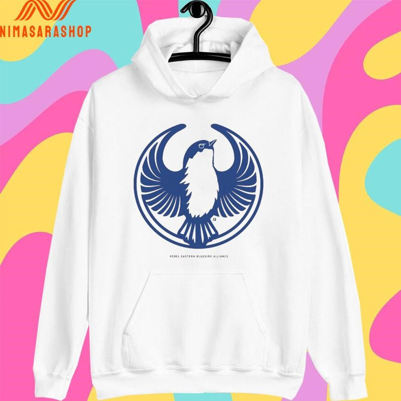 Rebel Eastern Bluebird Alliance - Adult & Kids T-Shirts, Sweatshirts & Hoodies apparel design preview 2
