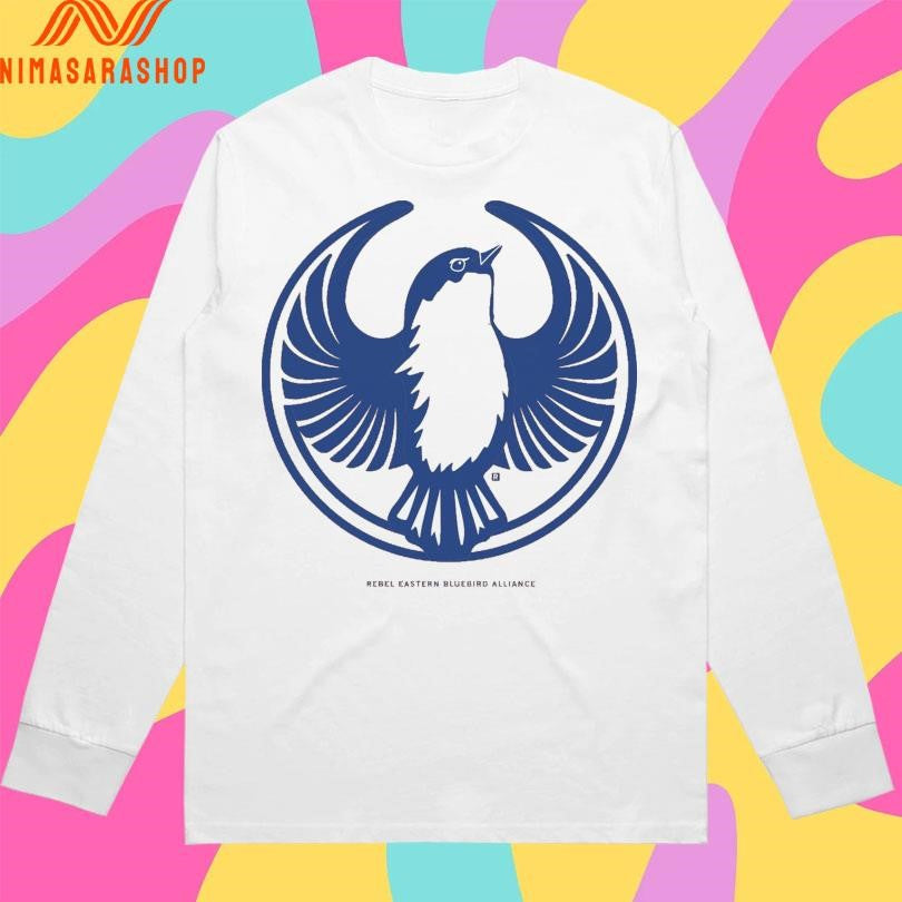 Rebel Eastern Bluebird Alliance - Adult & Kids T-Shirts, Sweatshirts & Hoodies apparel design preview 3