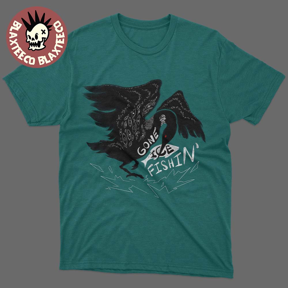 Rebel Loon Gone Ice Fishing Minnesota 2026 T-Shirt Unisex T-shirt, Sweatshirt, Hoodie, Long Sleeve Tee - T-Shirt, Sweatshirt, Hoodie