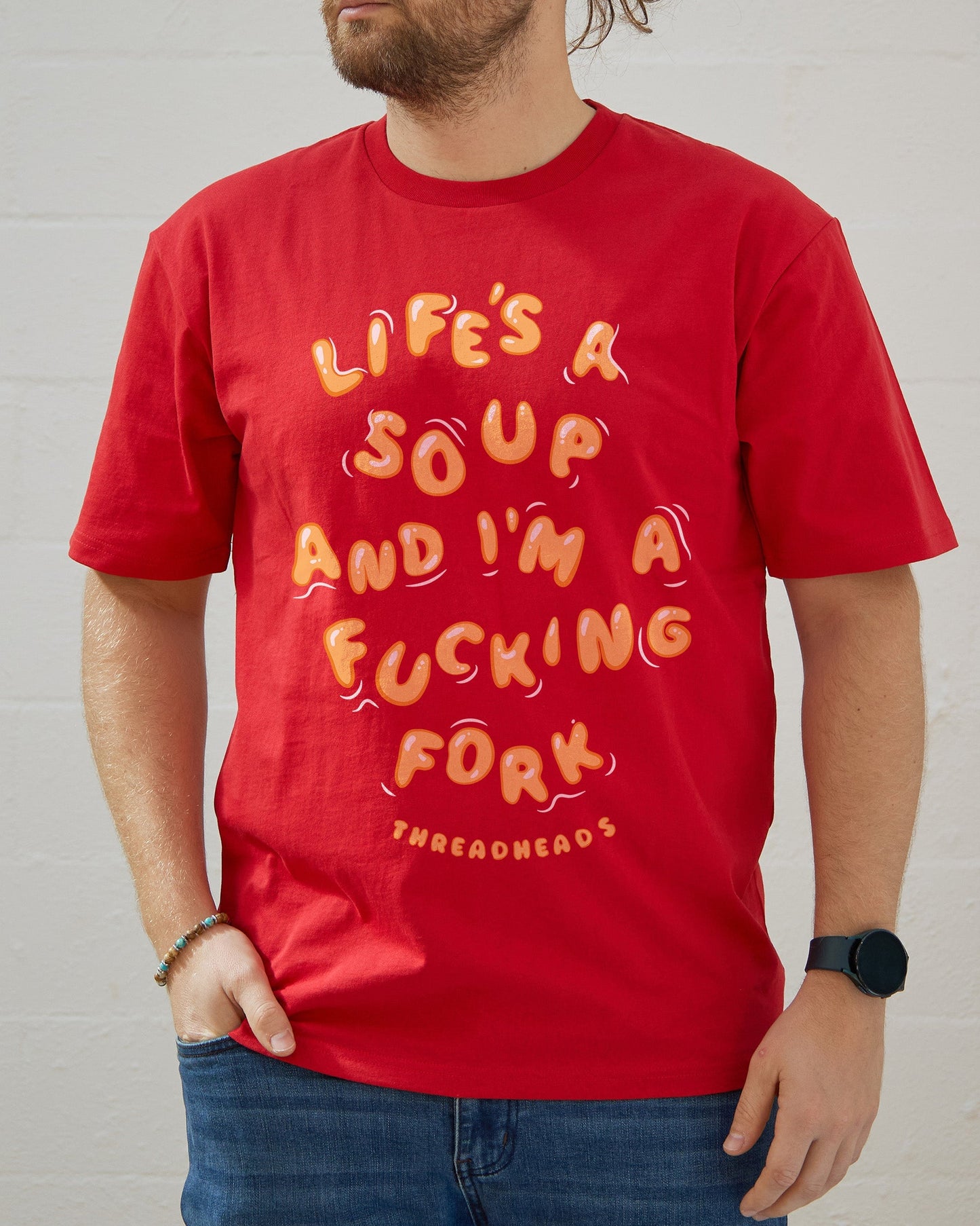 Life Is A Soup And I'm A Fork T-Shirt Unisex T-shirt, Sweatshirt, Hoodie, Long Sleeve Tee - T-Shirt, Sweatshirt, Hoodie
