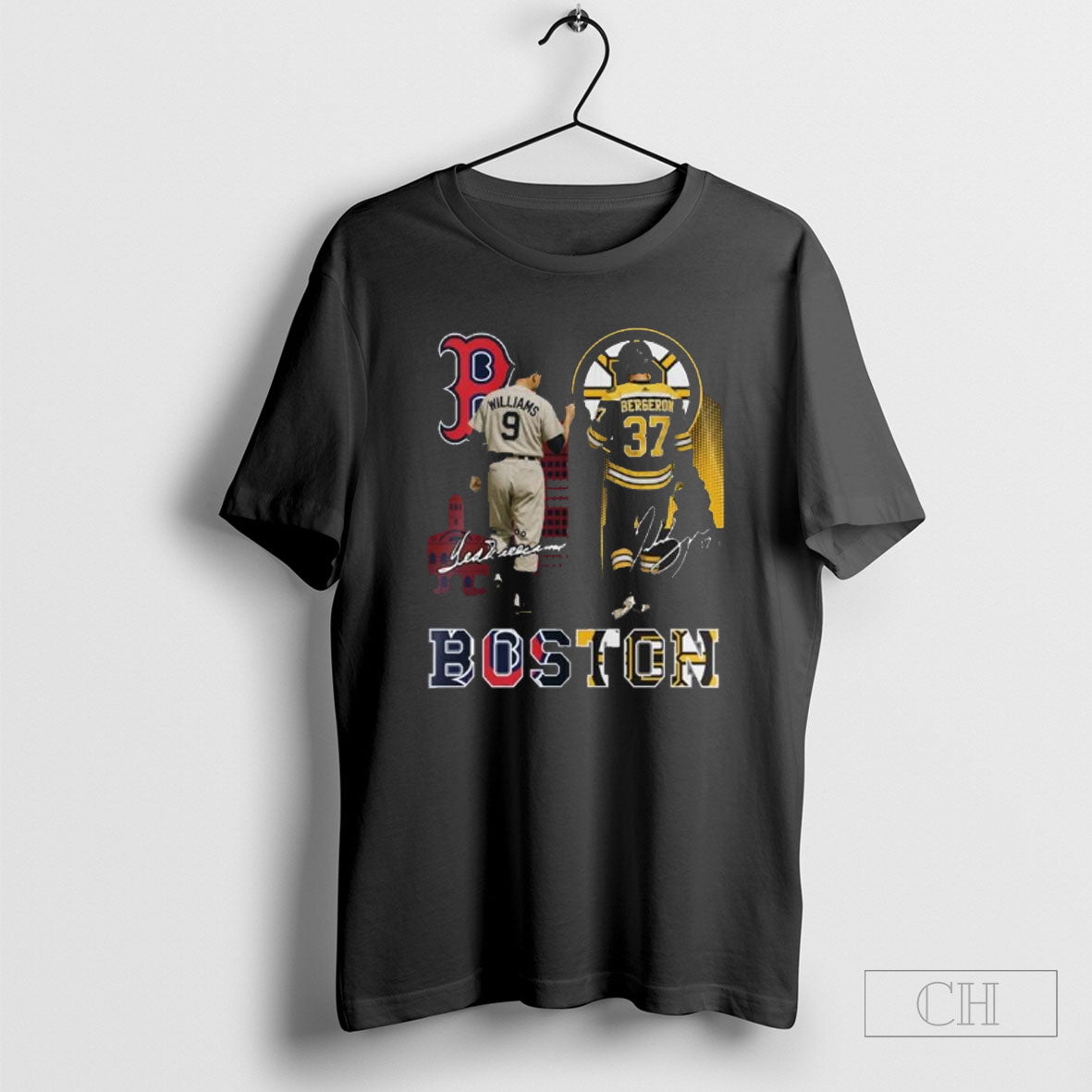 Red Sox Ted Williams And Bruins Patrice Bergeron Shirt Tee Unisex T-shirt, Sweatshirt, Hoodie, Long Sleeve Tee - T-Shirt, Sweatshirt, Hoodie