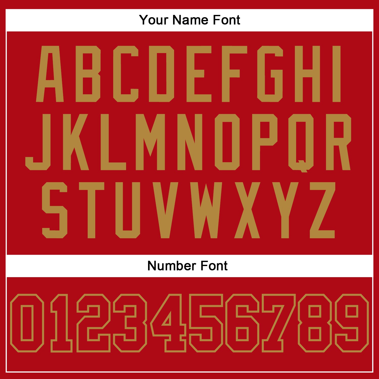 Custom Red Red-Old Gold Authentic Baseball Jersey baseball jersey product view 4