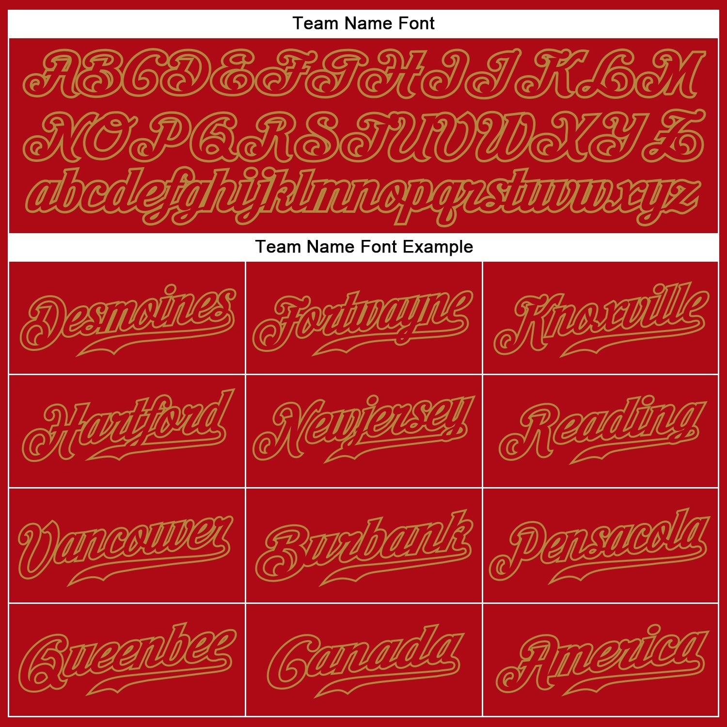 Custom Red Red-Old Gold Authentic Baseball Jersey baseball jersey product view 5