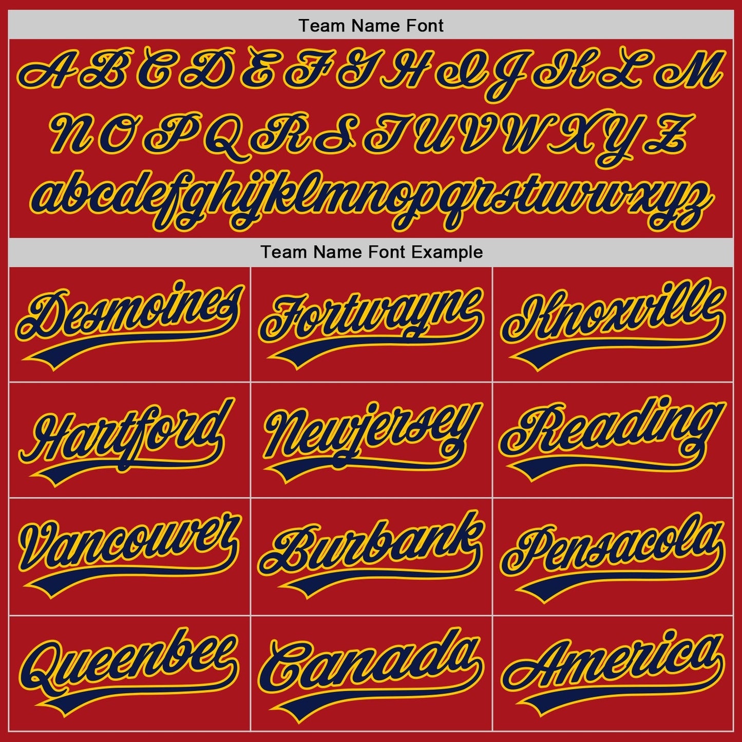 Custom Red Navy-Gold Authentic Baseball Jersey baseball jersey product view 4