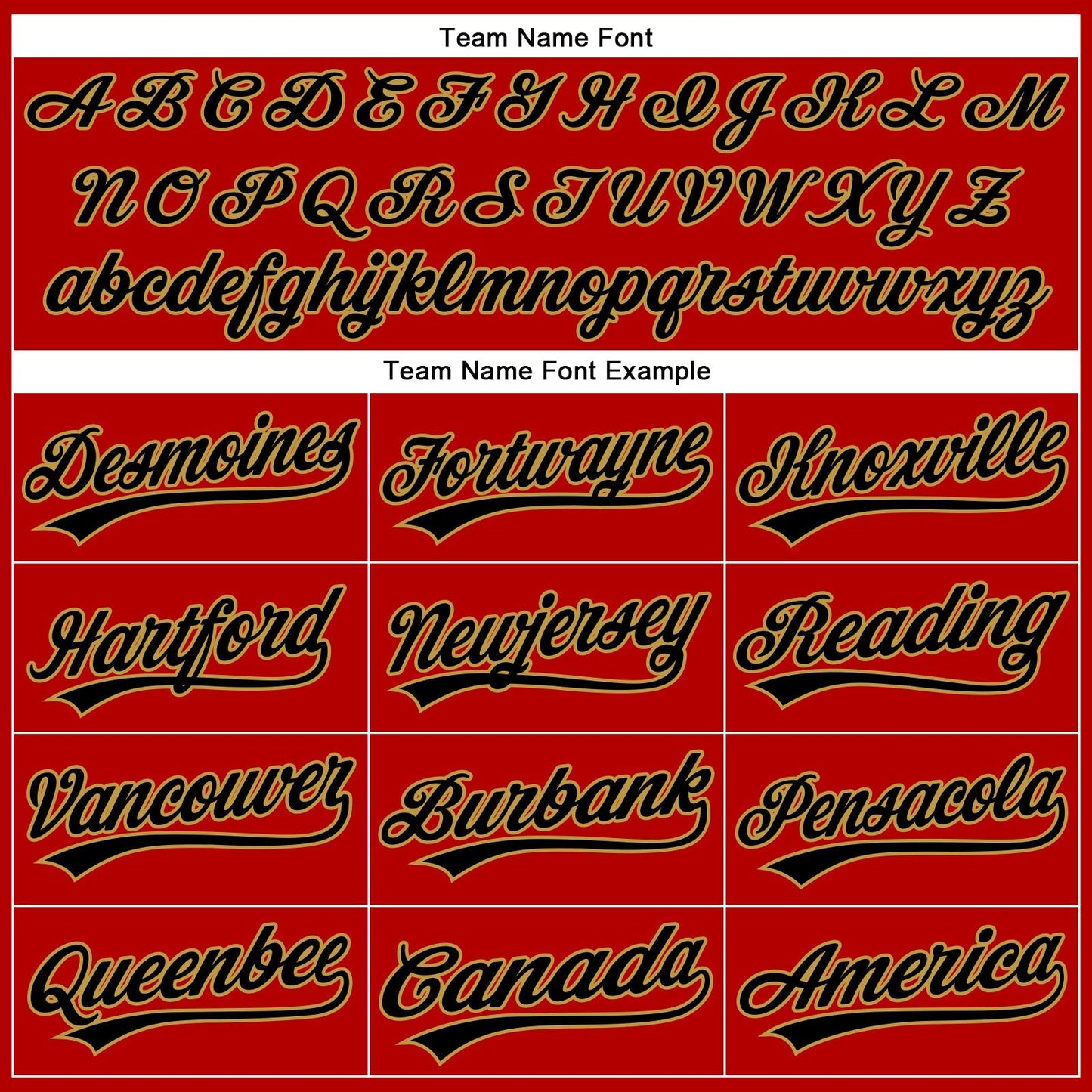 Custom Red Black Pinstripe Old Gold Authentic Baseball Jersey baseball jersey product view 5