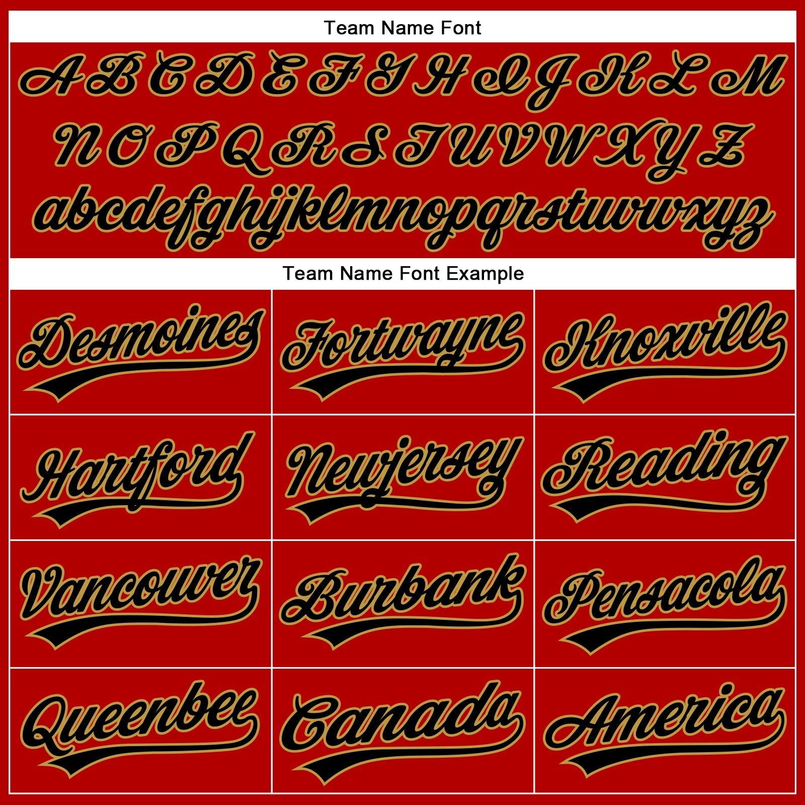 Custom Red Black Pinstripe Old Gold Authentic Baseball Jersey baseball jersey product view 5