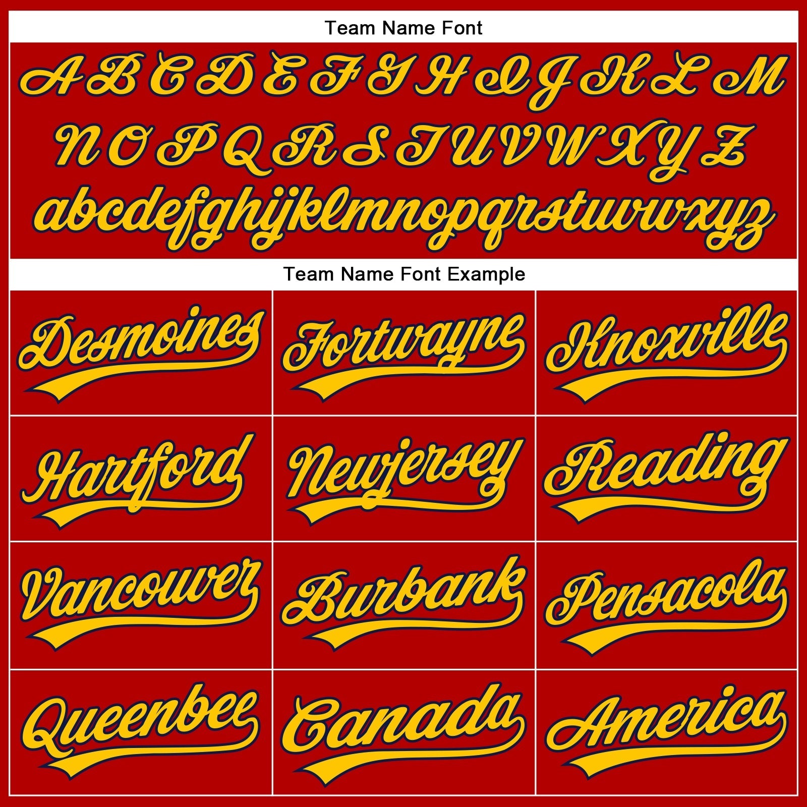 Custom Red Yellow Pinstripe Navy Authentic Baseball Jersey baseball jersey product view 4