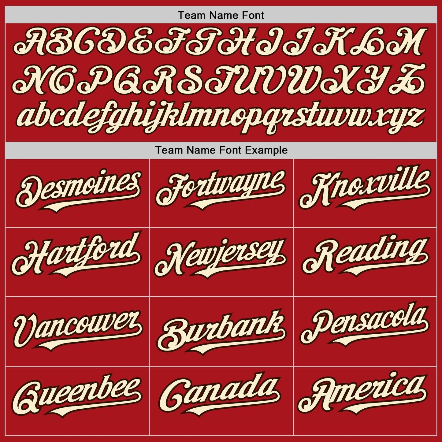 Custom Red White Pinstripe Brown-City Cream Authentic Baseball Jersey baseball jersey product view 4