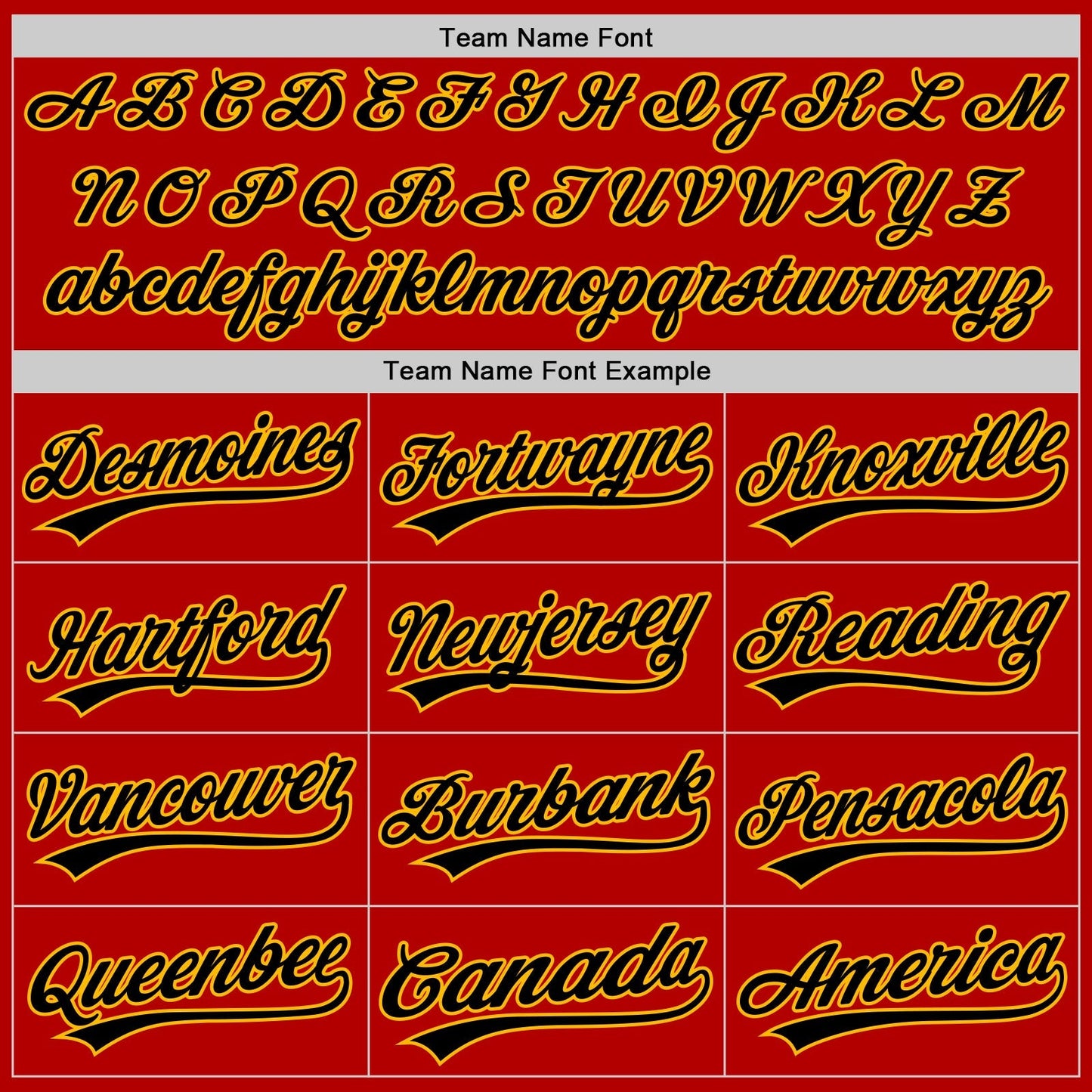 Custom Red Black-Gold Authentic Throwback Baseball Jersey baseball jersey product view 4