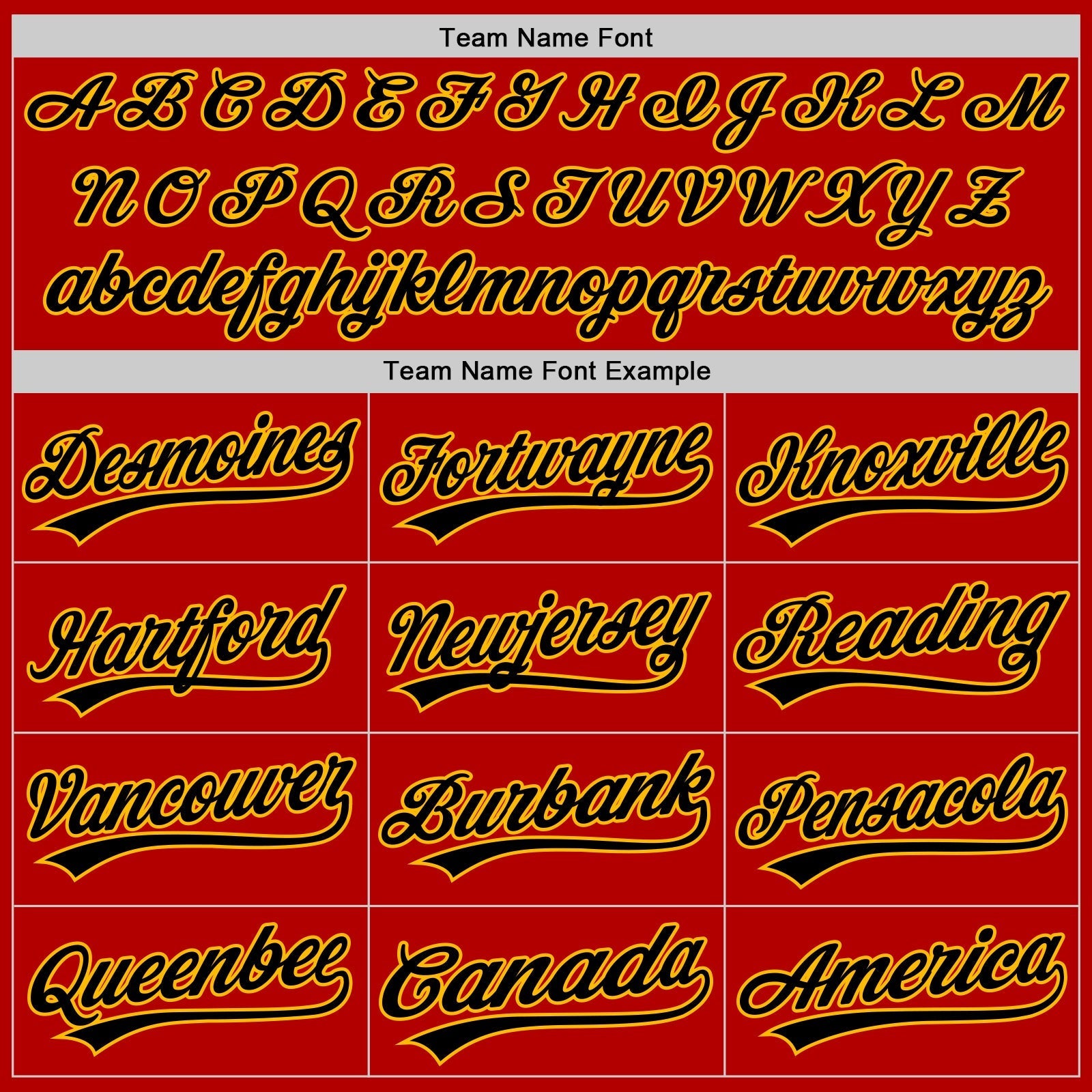 Custom Red Black-Gold Authentic Throwback Baseball Jersey baseball jersey product view 4