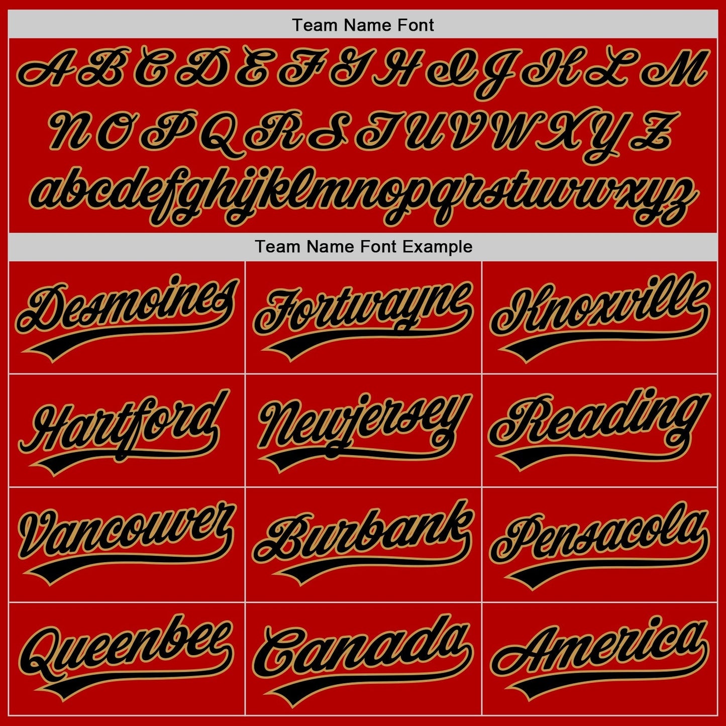 Custom Red Black-Old Gold Authentic Throwback Baseball Jersey baseball jersey product view 4