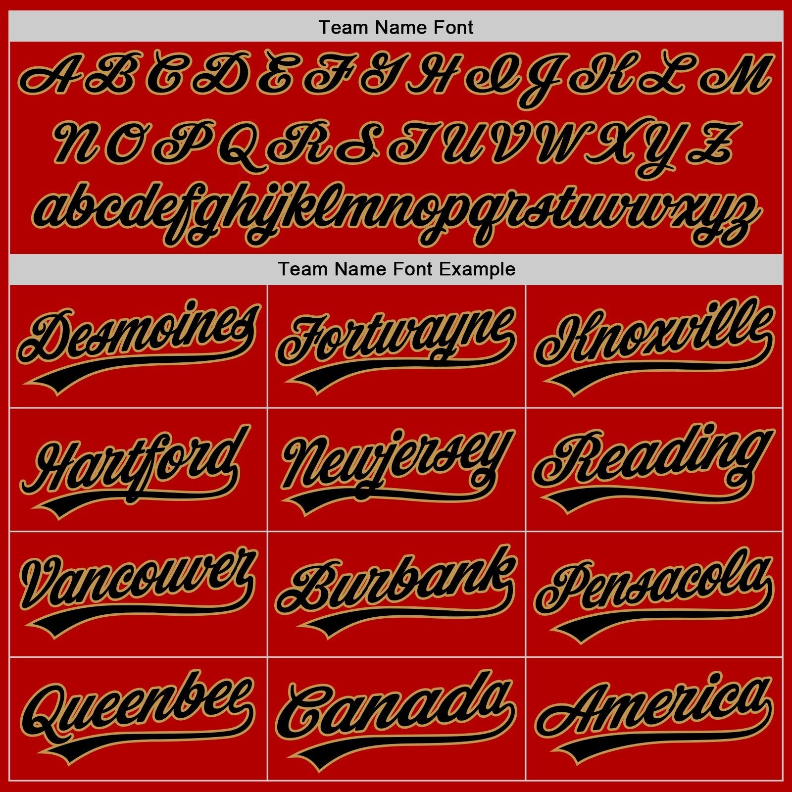 Custom Red Black-Old Gold Authentic Throwback Baseball Jersey baseball jersey product view 4