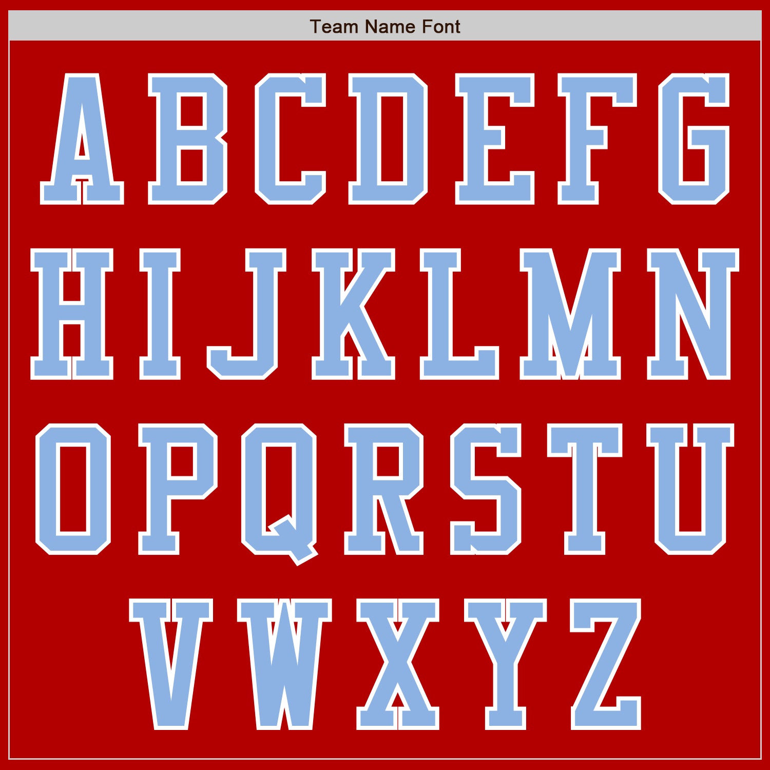 Custom Red Light Blue-White Authentic Baseball Jersey baseball jersey product view 3