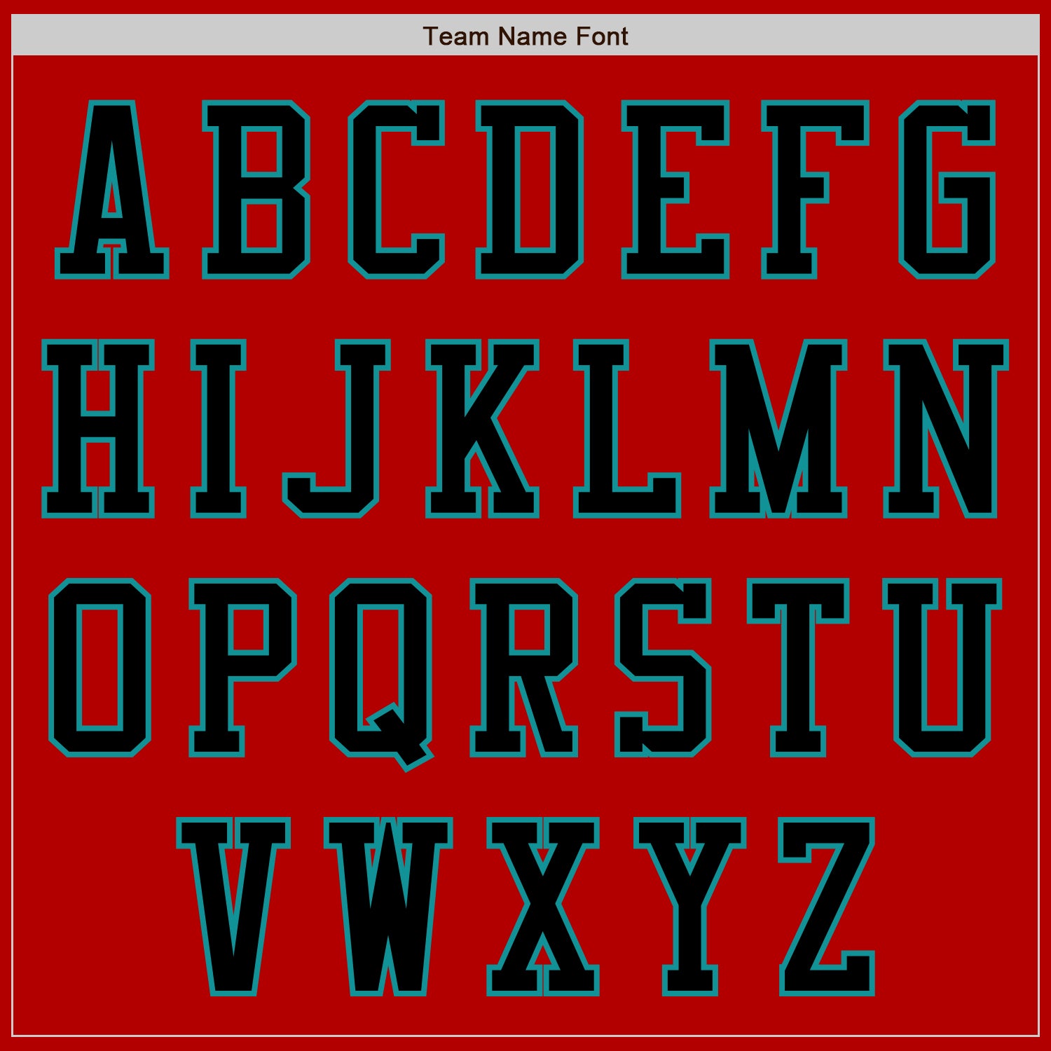 Custom Red Black-Teal Authentic Baseball Jersey baseball jersey product view 3