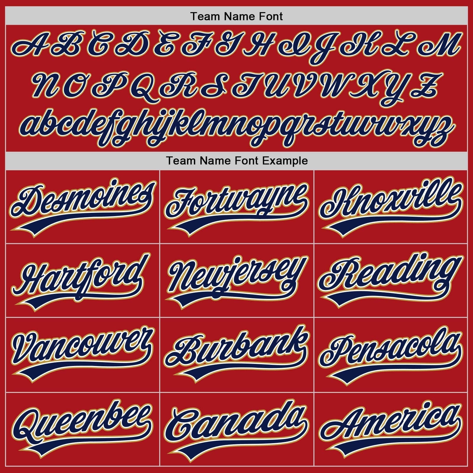 Custom Red Navy White-Old Gold Authentic Baseball Jersey baseball jersey product view 4