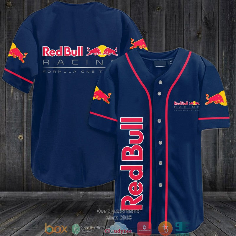 BEST Redbull Racing Baseball Jersey baseball jersey product view 1
