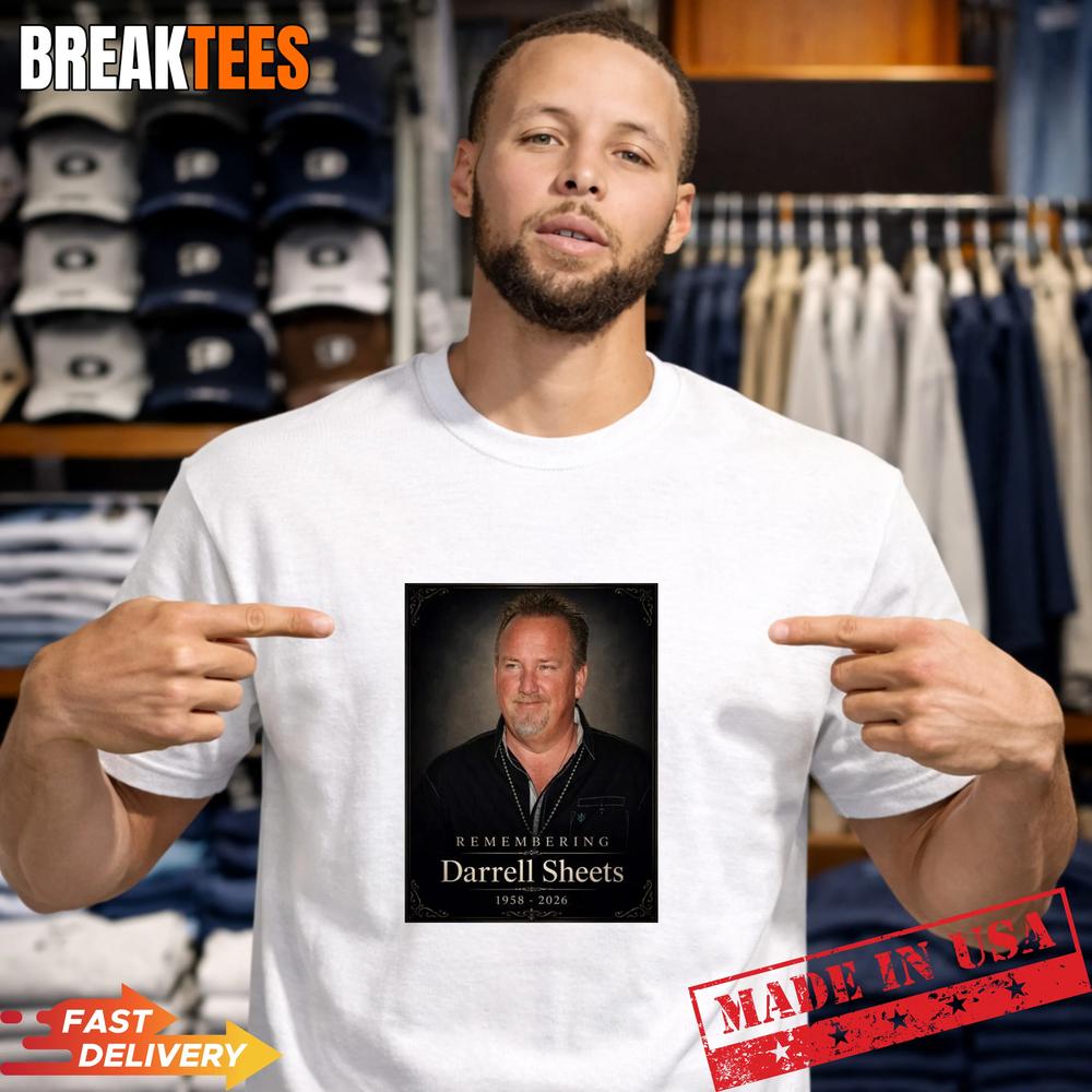 Remembering Darrell Sheets 1958-2026 T-Shirt Unisex T-shirt, Sweatshirt, Hoodie, Long Sleeve Tee - T-Shirt, Sweatshirt, Hoodie