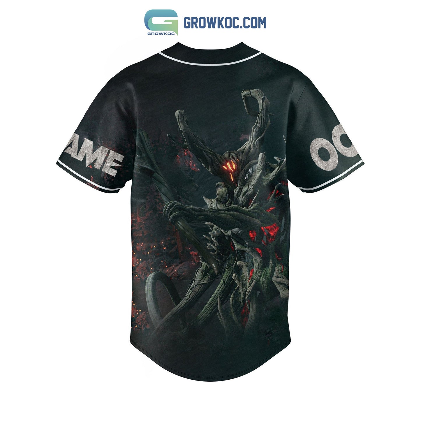 Remnant Game Personalized Baseball Jersey baseball jersey product view 3