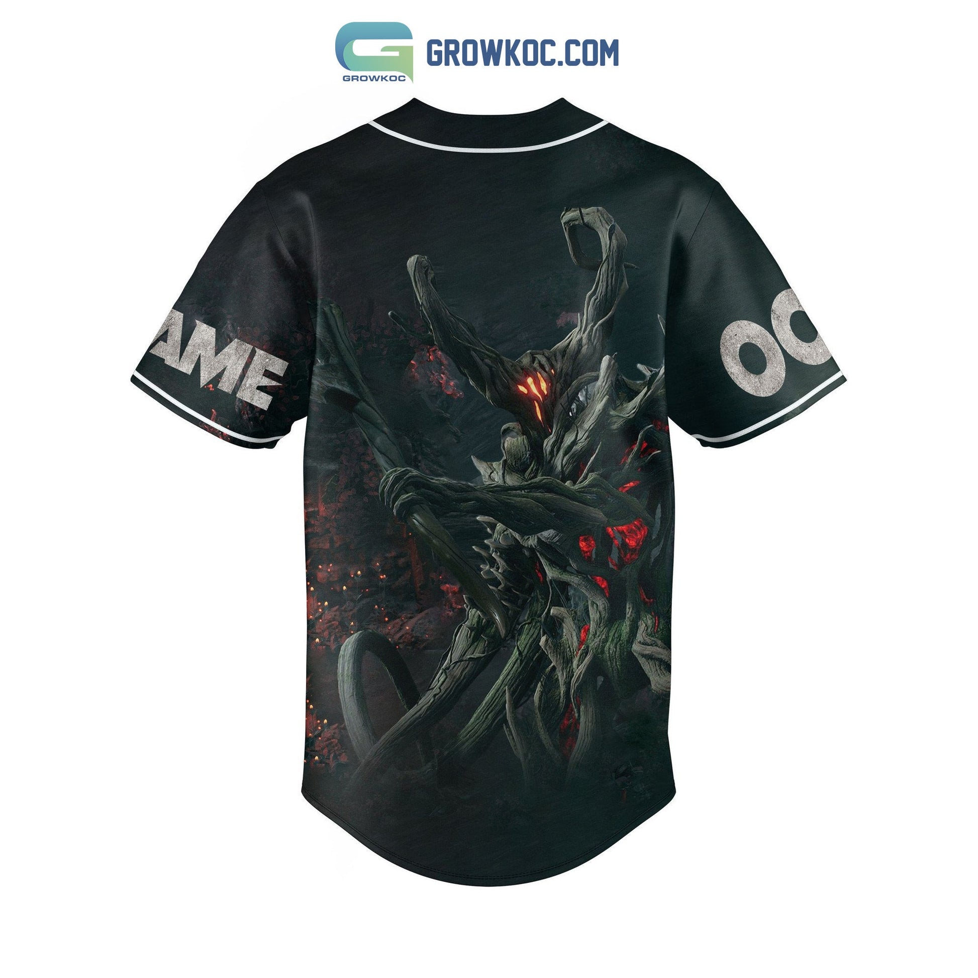 Remnant Game Personalized Baseball Jersey baseball jersey product view 3