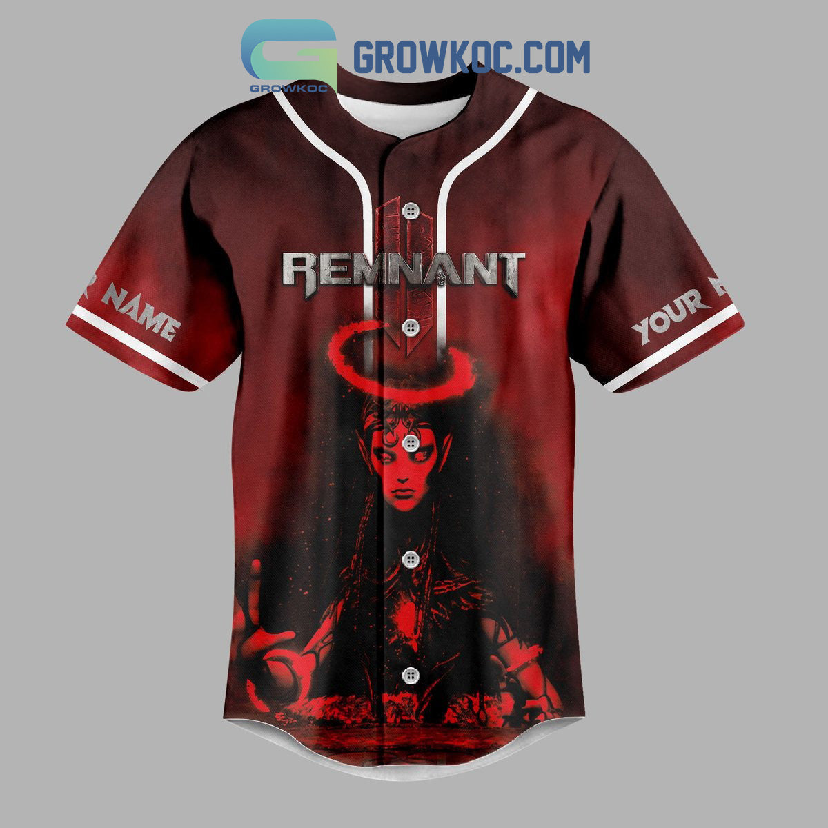 Remnant The World Lies In Ruins It’s Time To Retake What Was Lost Personalized Baseball Jersey baseball jersey product view 2