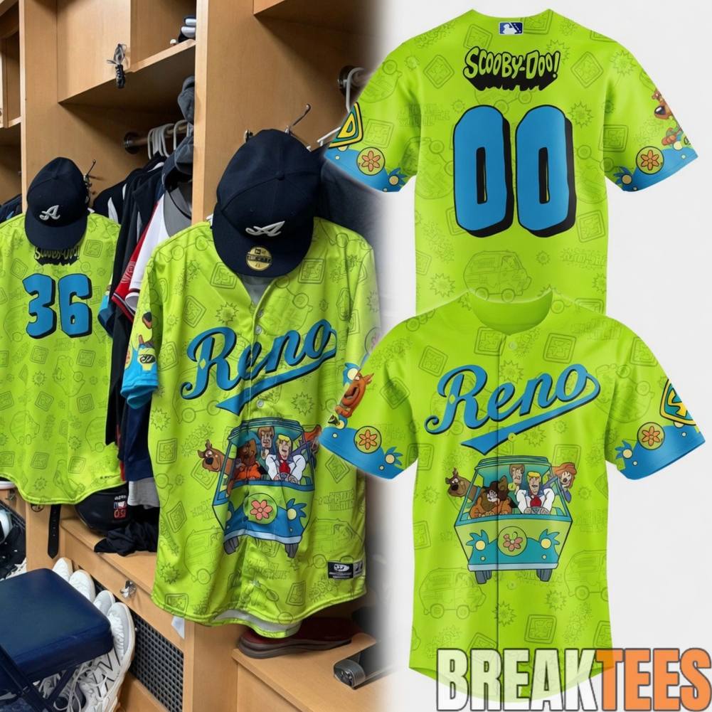 Reno Aces 2026 Scooby Doo Night Custom Baseball Jersey Unisex T-shirt, Sweatshirt, Hoodie, Long Sleeve Tee - T-Shirt, Sweatshirt, Hoodie