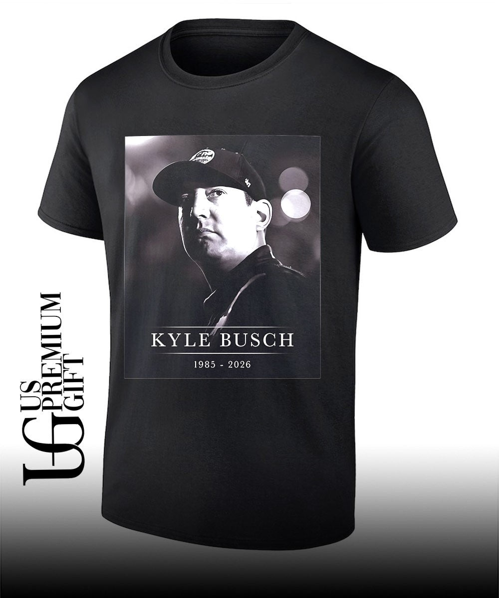 Rest In Peace Kyle Busch A Nascar Legend 1985-2026 shirt Unisex T-shirt, Sweatshirt, Hoodie, Long Sleeve Tee - T-Shirt, Sweatshirt, Hoodie