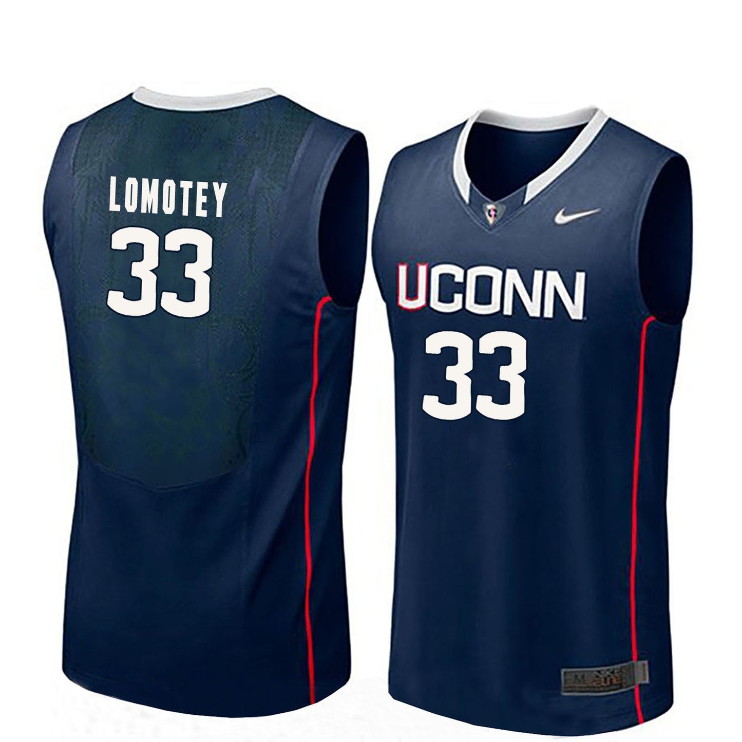 Restinel Lomotey 33 Men Blue College Football Jersey football jersey product view 1