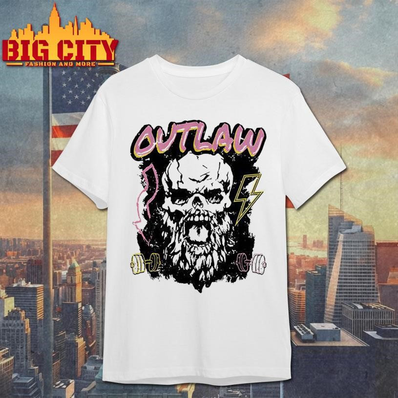 Retro Outlaw Graphic Tee Unisex T-shirt, Sweatshirt, Hoodie, Long Sleeve Tee - T-Shirt, Sweatshirt, Hoodie