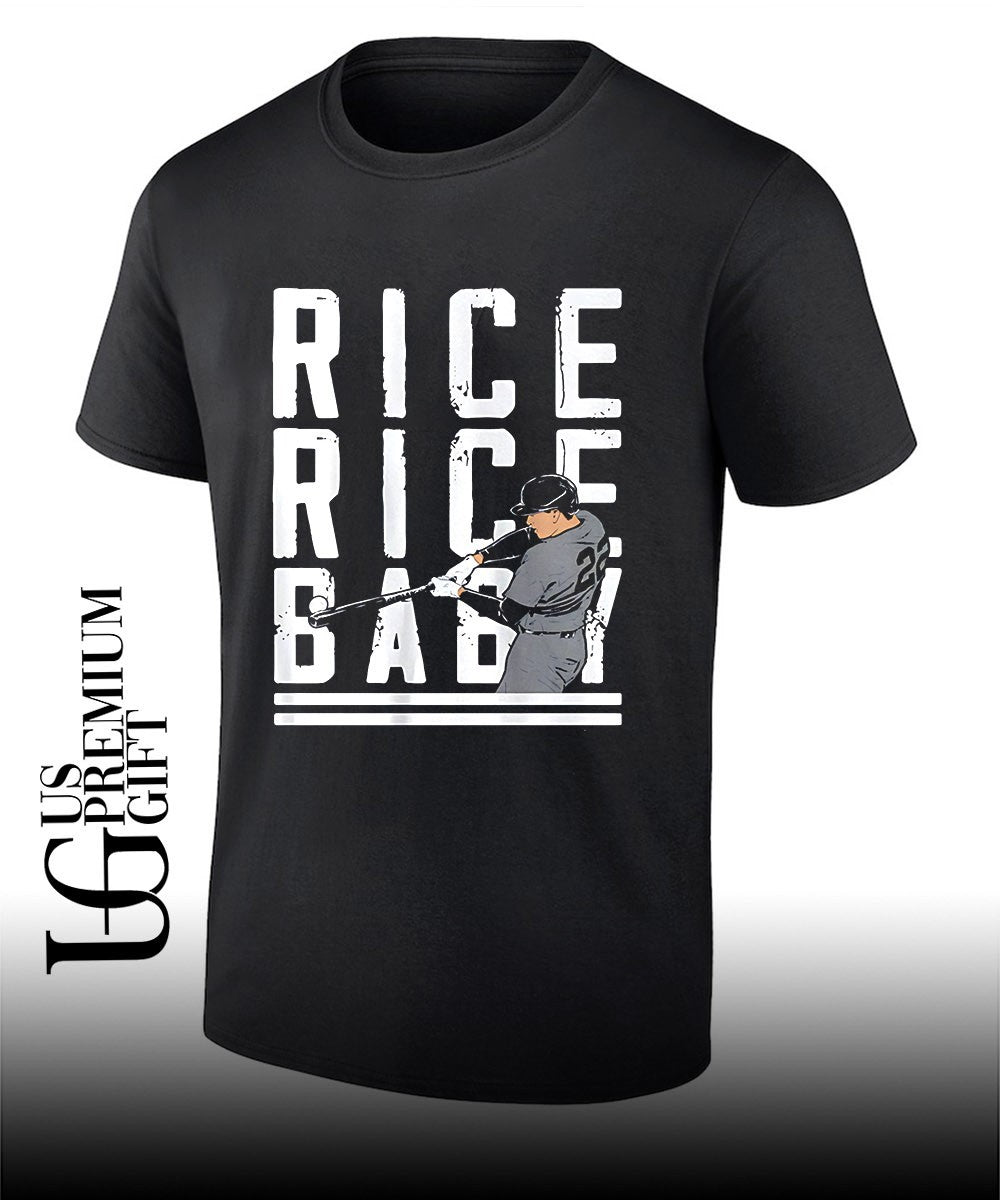 Rice Rice Baby Ben Rice New York Yankees baseball shirt Unisex T-shirt, Sweatshirt, Hoodie, Long Sleeve Tee - T-Shirt, Sweatshirt, Hoodie
