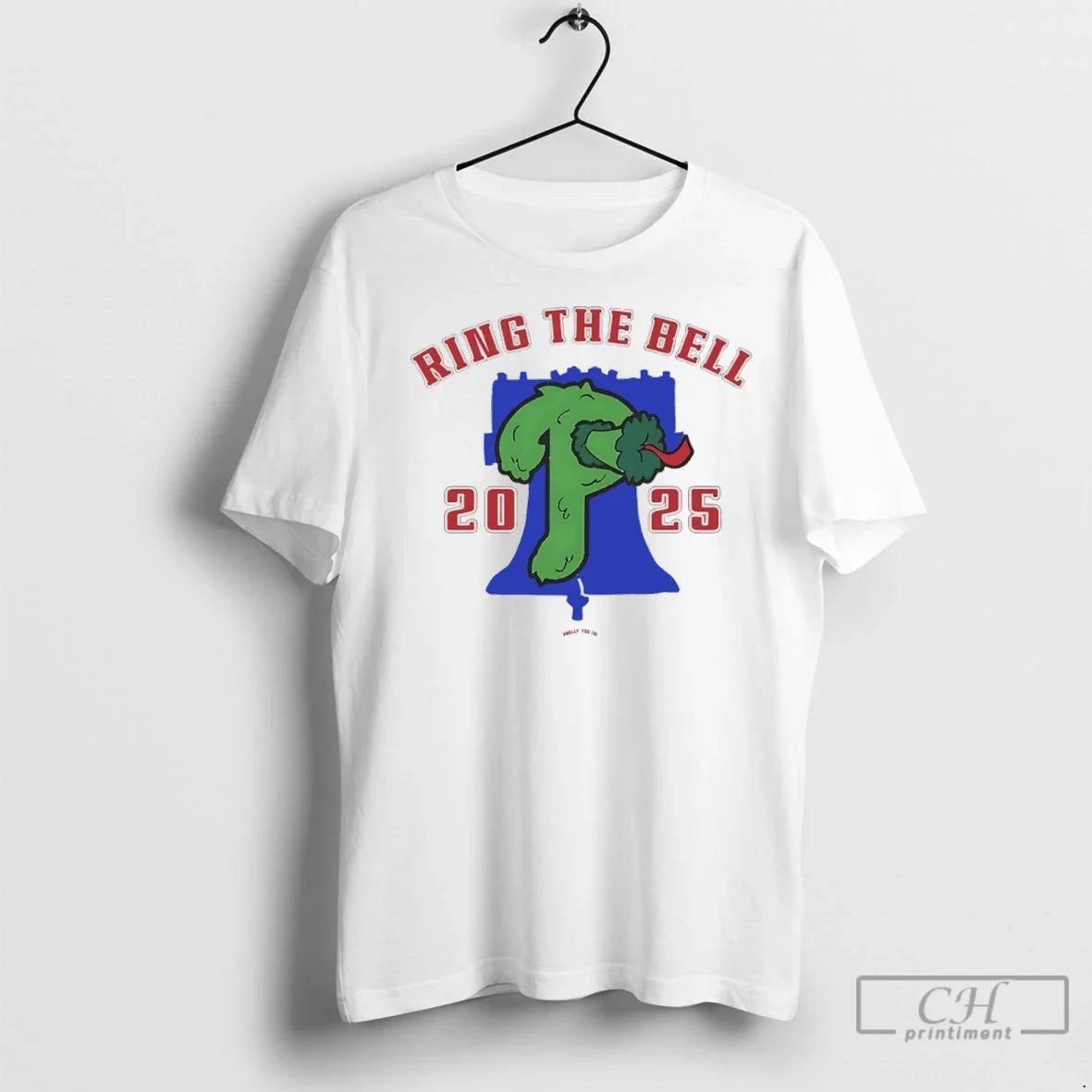 Ring The Bell 2025 Phillies T Shirts Unisex T-shirt, Sweatshirt, Hoodie, Long Sleeve Tee - T-Shirt, Sweatshirt, Hoodie