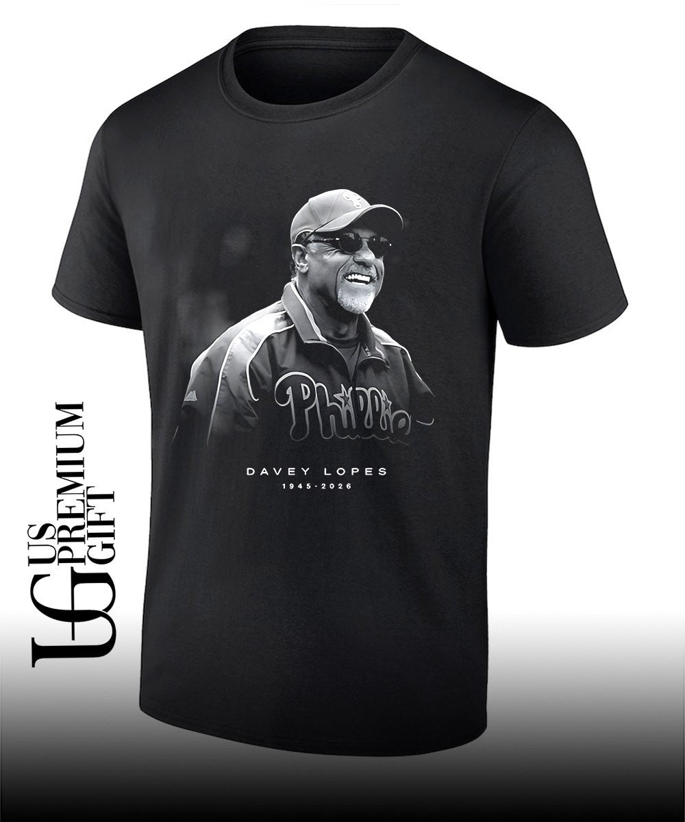 Rip Davey Lopes Death 1945-2026 shirt Unisex T-shirt, Sweatshirt, Hoodie, Long Sleeve Tee - T-Shirt, Sweatshirt, Hoodie