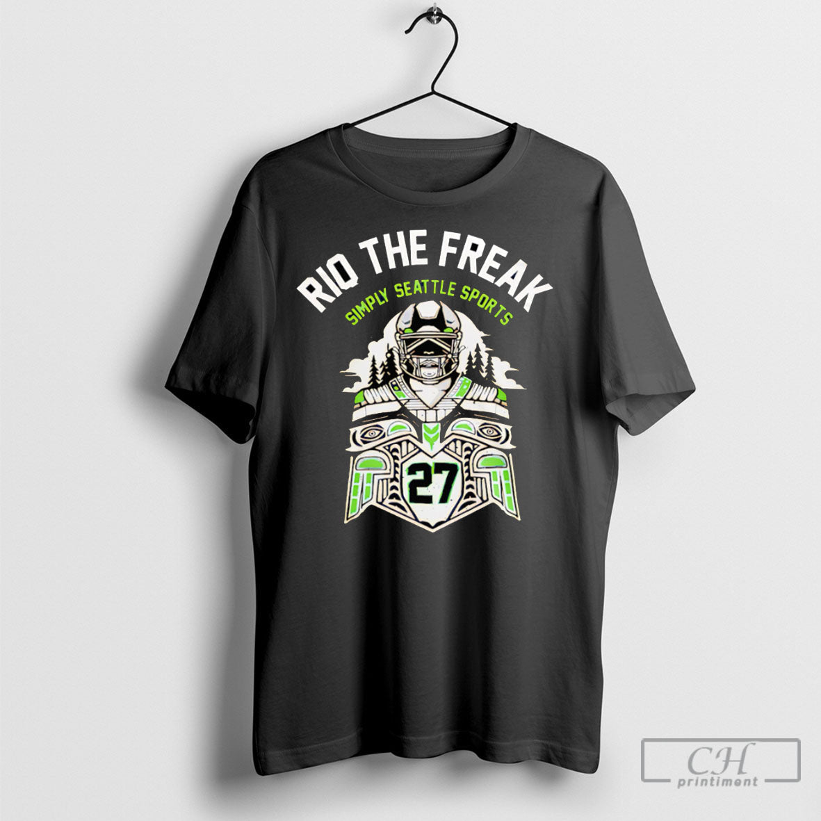 Riq The Freak Simply Seattle Unisex T-shirt, Sweatshirt, Hoodie, Long Sleeve Tee - T-Shirt, Sweatshirt, Hoodie