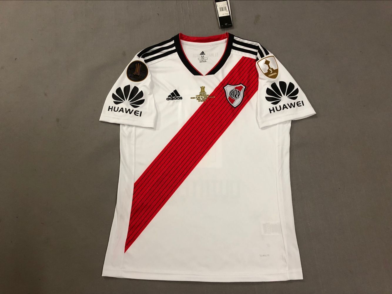 River Plate home Libertadores Cup Finals game soccer jersey shirts sports jersey product view 1