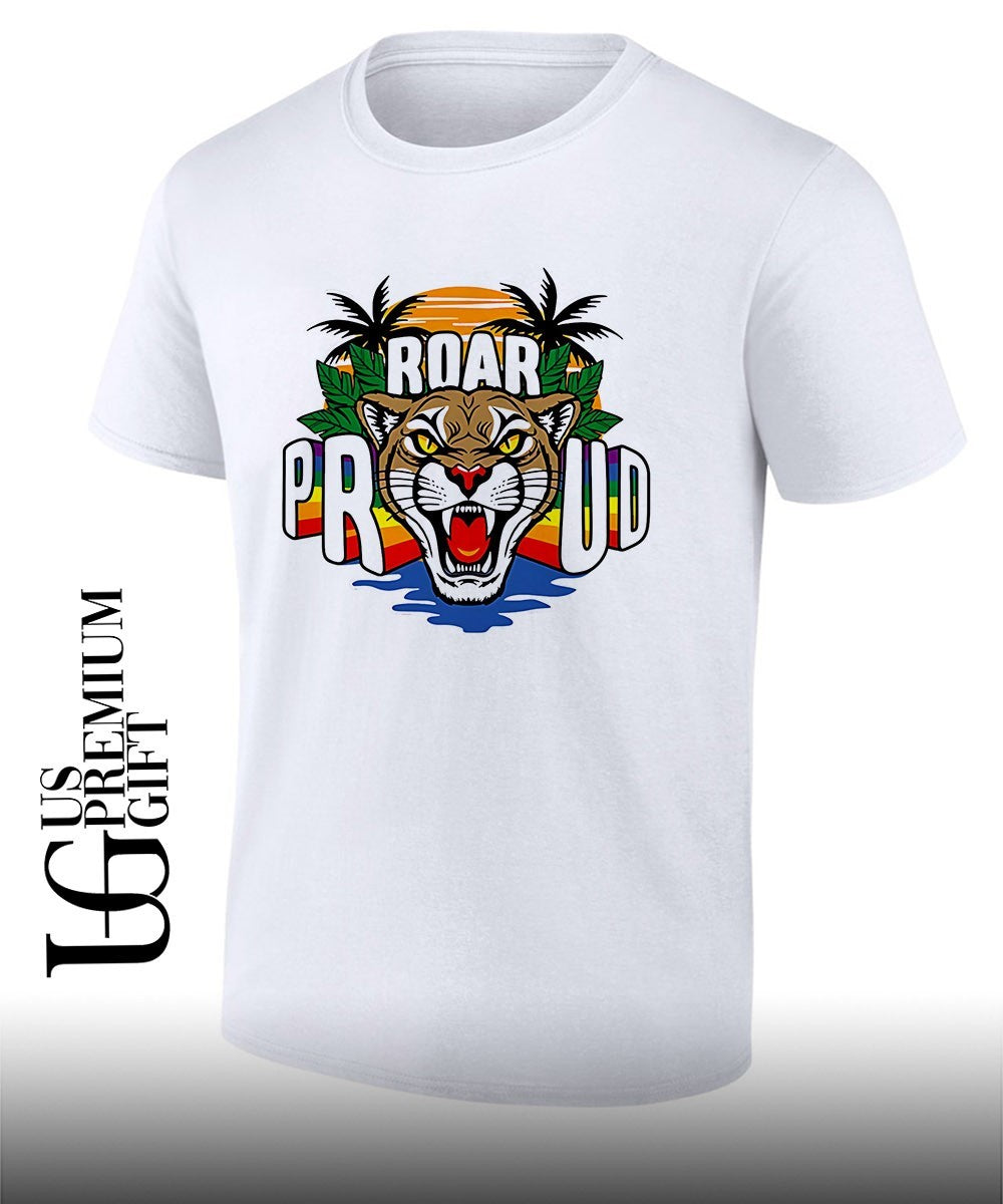 Roar Proud Florida Panthers 2026 Pride Night shirt Unisex T-shirt, Sweatshirt, Hoodie, Long Sleeve Tee - T-Shirt, Sweatshirt, Hoodie