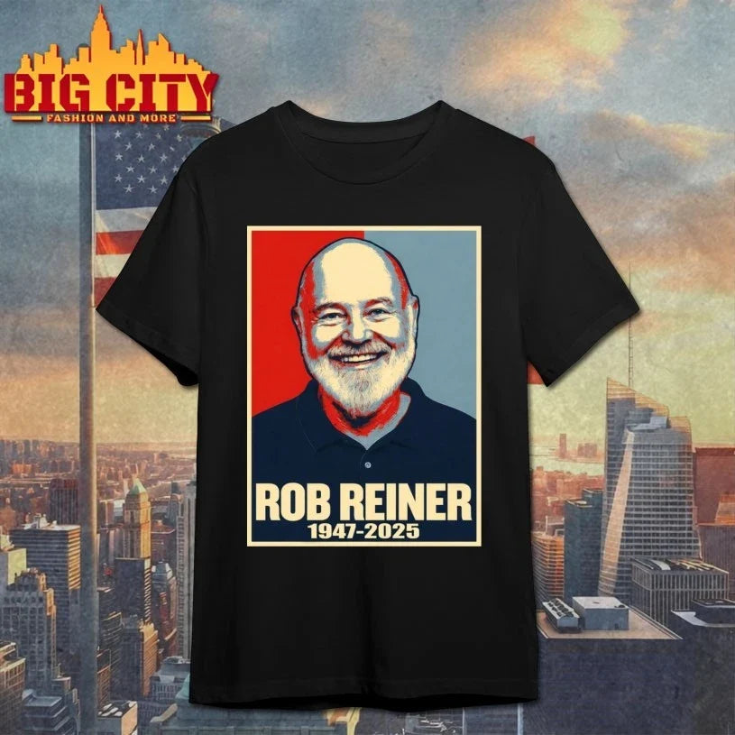 Rob Reiner 1947-2025 poster shirt Unisex T-shirt, Sweatshirt, Hoodie, Long Sleeve Tee - T-Shirt, Sweatshirt, Hoodie