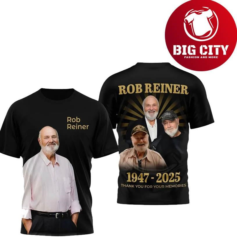Rob Reiner Thank You For The Memories Two Sided Shirt Unisex T-shirt, Sweatshirt, Hoodie, Long Sleeve Tee - T-Shirt, Sweatshirt, Hoodie