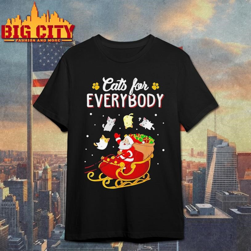 Robert Halford Cats for Everybody Christmas Shirt Unisex T-shirt, Sweatshirt, Hoodie, Long Sleeve Tee - T-Shirt, Sweatshirt, Hoodie