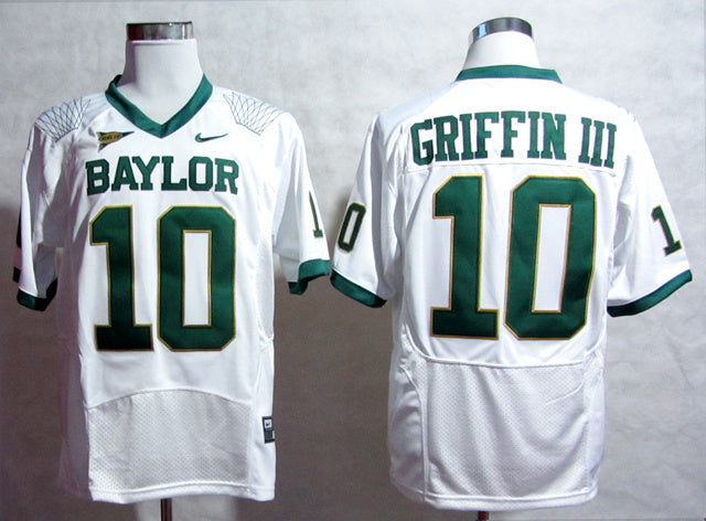 Robert Giffin III 10 White Battle Edition College Football Jersey football jersey product view 1