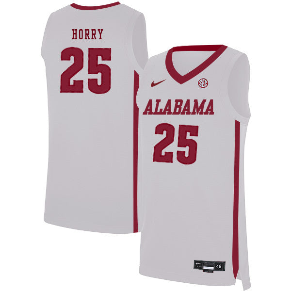 Robert Horry 25 White College Football Jersey football jersey product view 1