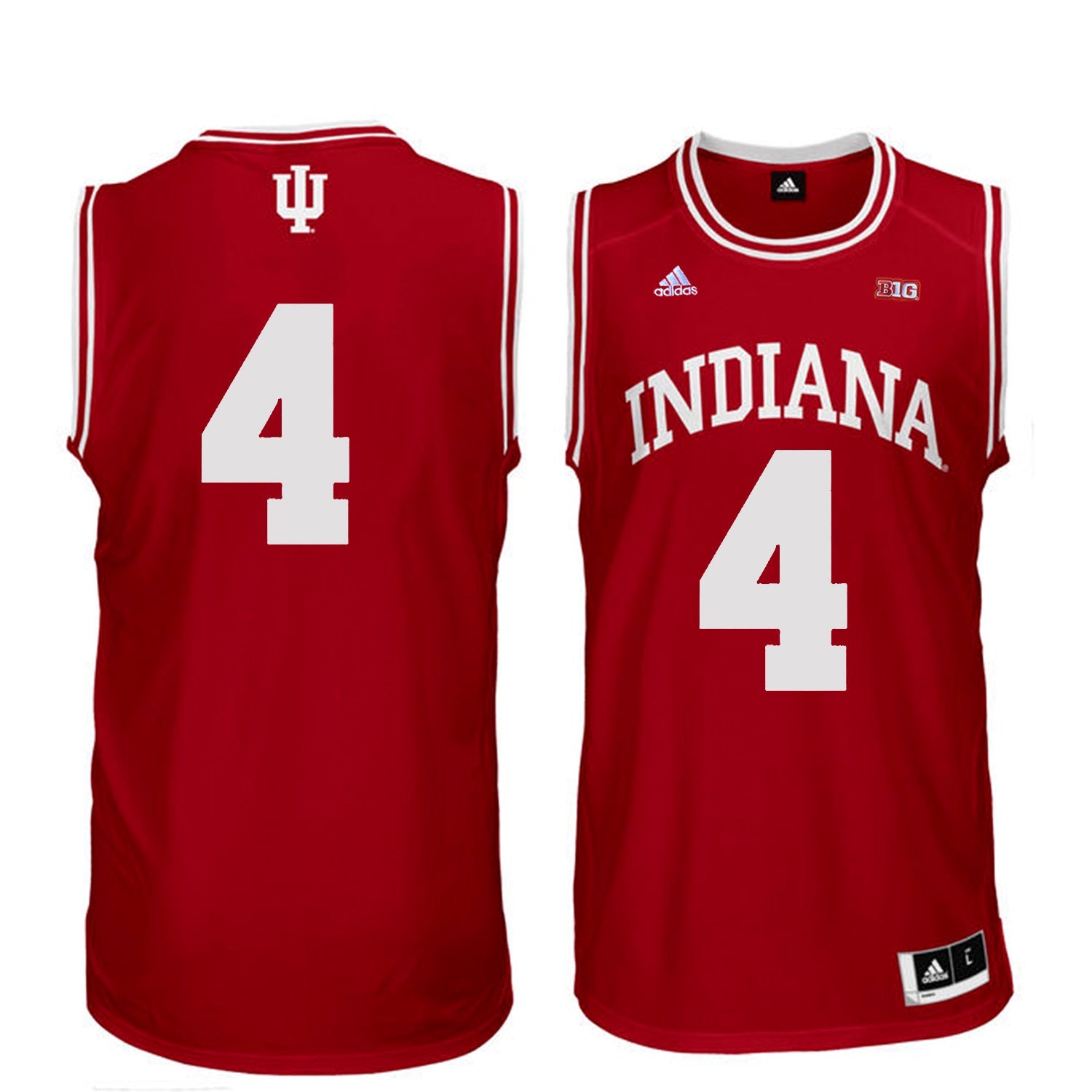 Robert Johnson 4 Red College Football Jersey football jersey product view 1