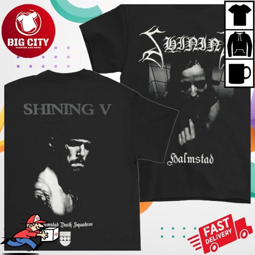Rockabilia Shining Band Halmstad Two Sided Shirt Unisex T-shirt, Sweatshirt, Hoodie, Long Sleeve Tee - T-Shirt, Sweatshirt, Hoodie