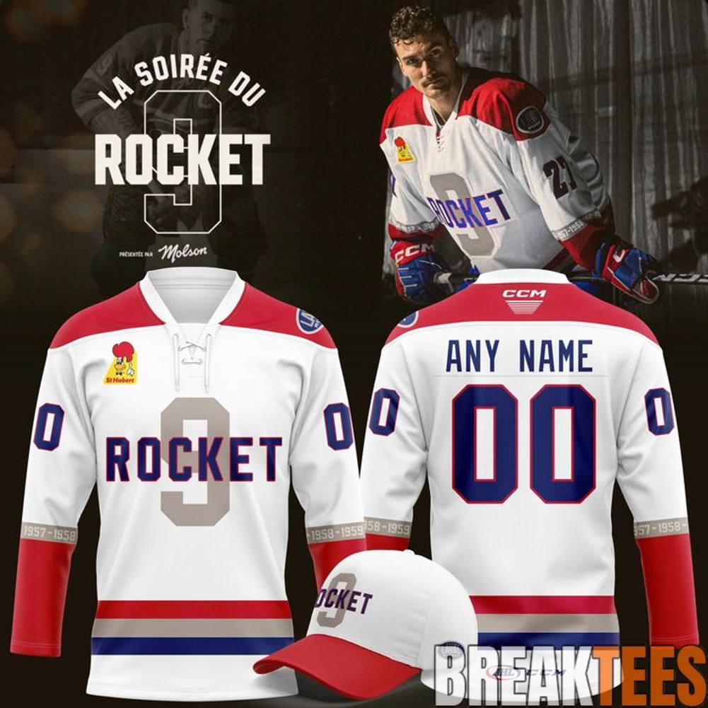 Rocket de Laval x The memory of Maurice Richard Hockey Jersey Unisex T-shirt, Sweatshirt, Hoodie, Long Sleeve Tee - T-Shirt, Sweatshirt, Hoodie