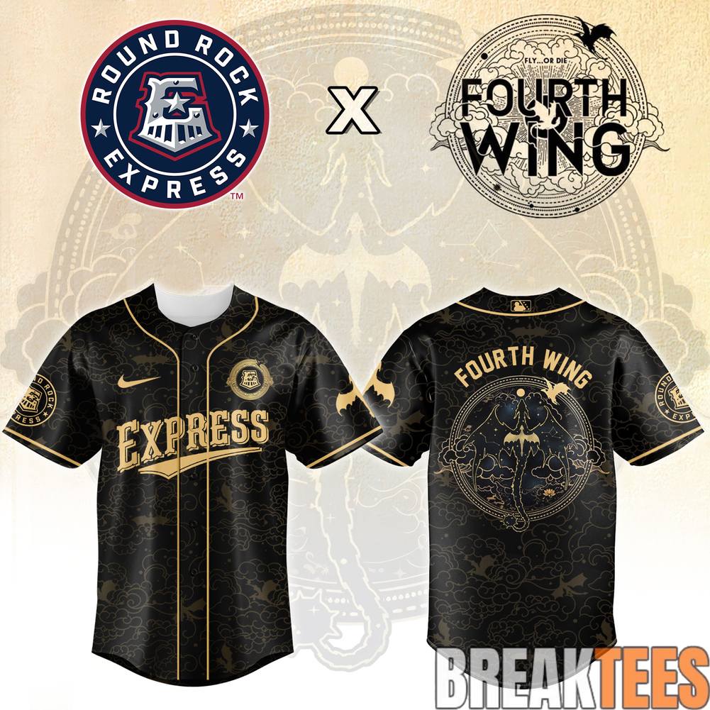 Round Rock Express x Fourth Wing Night Special Jersey sports jersey product view 1