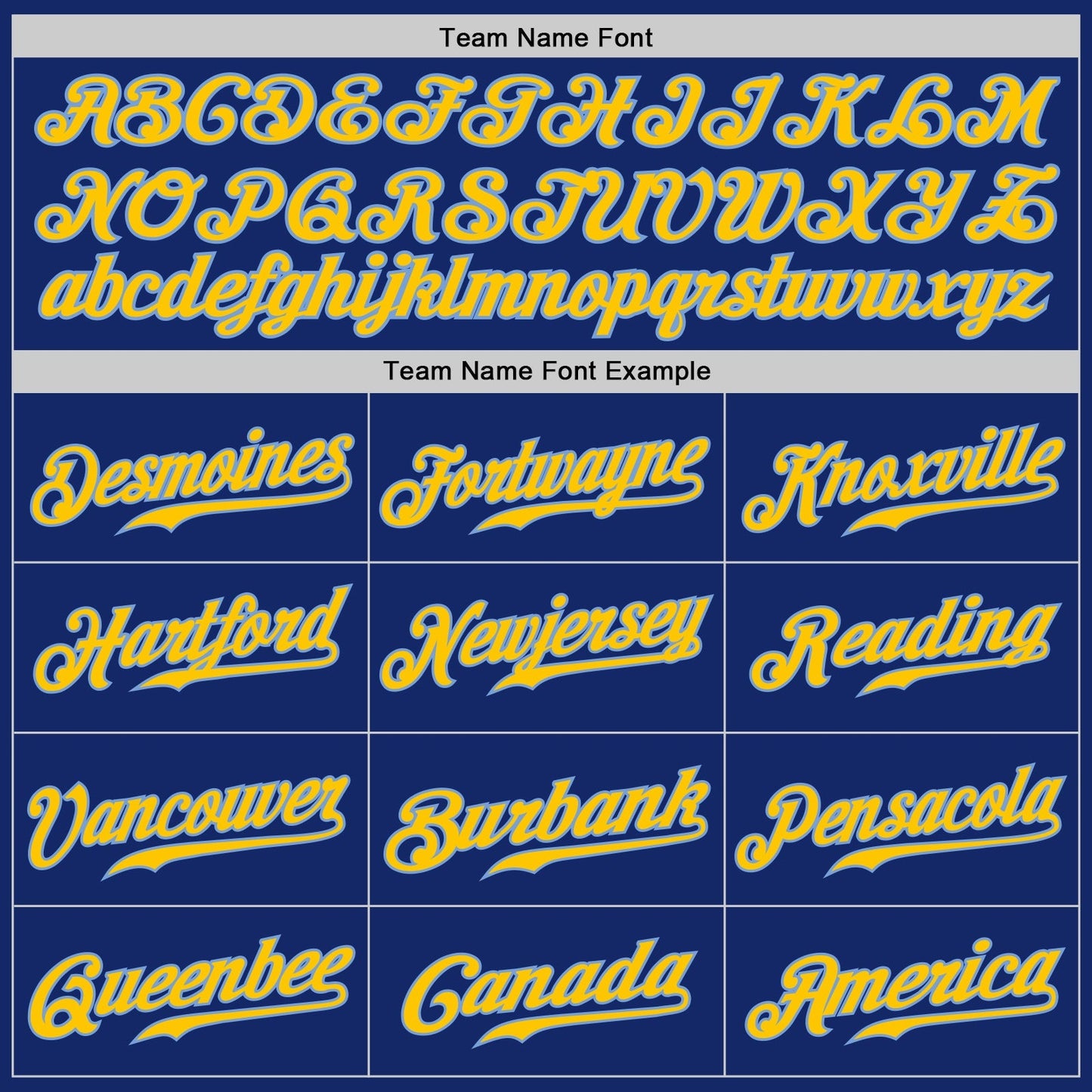 Custom Royal Gold-Light Blue Authentic Baseball Jersey baseball jersey product view 4