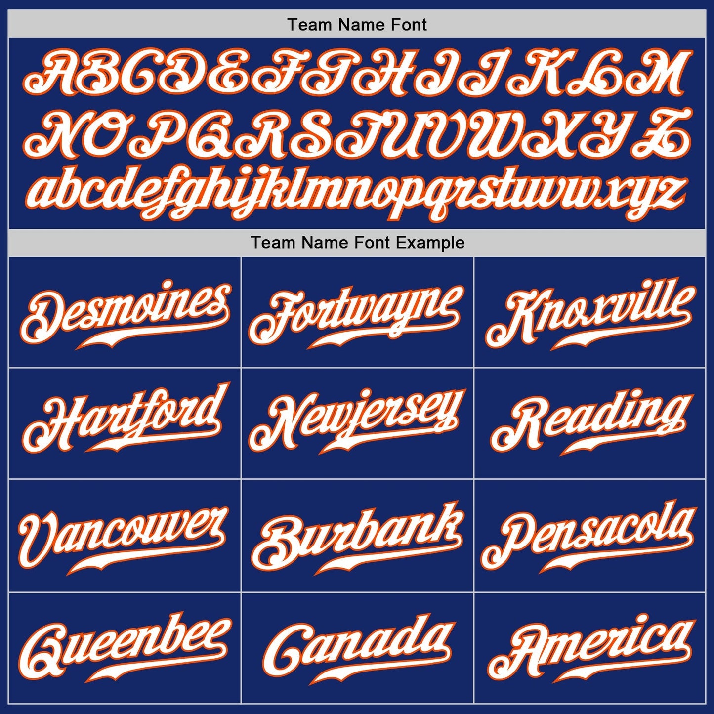 Custom Royal White-Orange Authentic Baseball Jersey baseball jersey product view 4