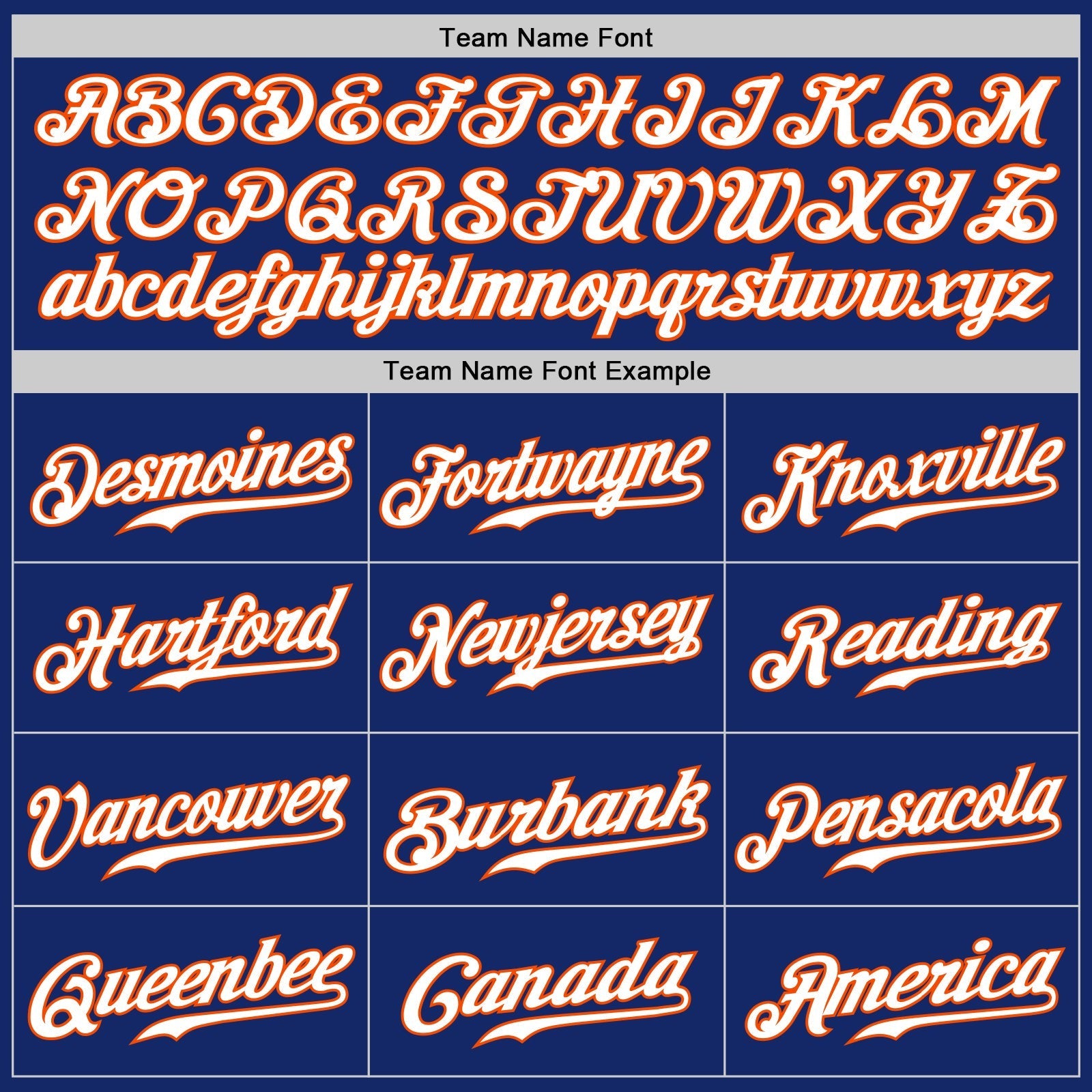 Custom Royal White-Orange Authentic Baseball Jersey baseball jersey product view 4